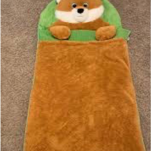 Hugfun Animal Slumber Bag Large, Comfy, Cozy, Soft, Warm Hooded Sleeping Bag - Picture 1 of 2